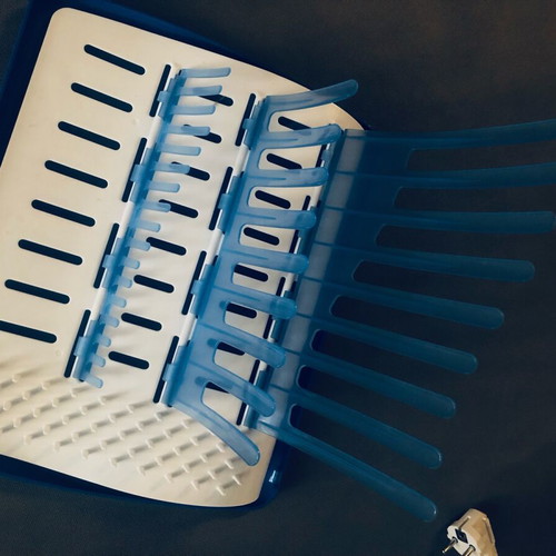 Philips Avent sterilizer and Dr. Brown’s drying rack used
