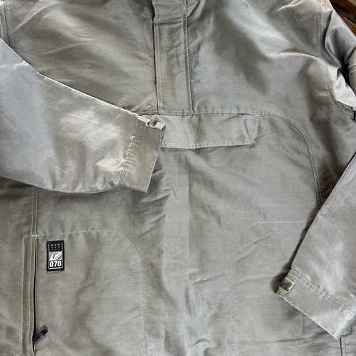 Quiksilver men's jacket used, size XL, gray