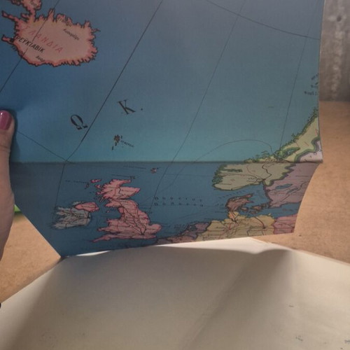 Vintage Europe anchor map new