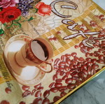 Plastic tray used with slight fading