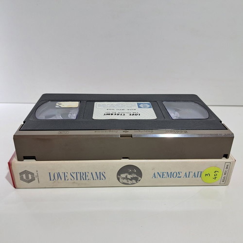 Love Streams VHS used, drama with subtitles