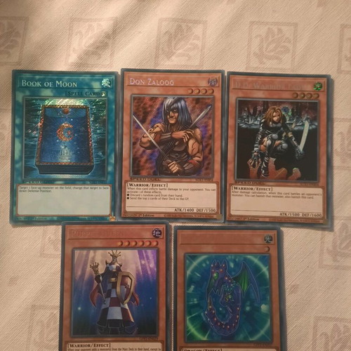 Yugioh card pack with Secret and Ultra Rare cards
