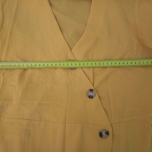 Primark midi mustard dress used, size L
