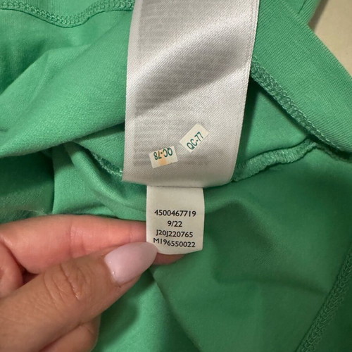 Calvin Klein top like new, green, size XS
