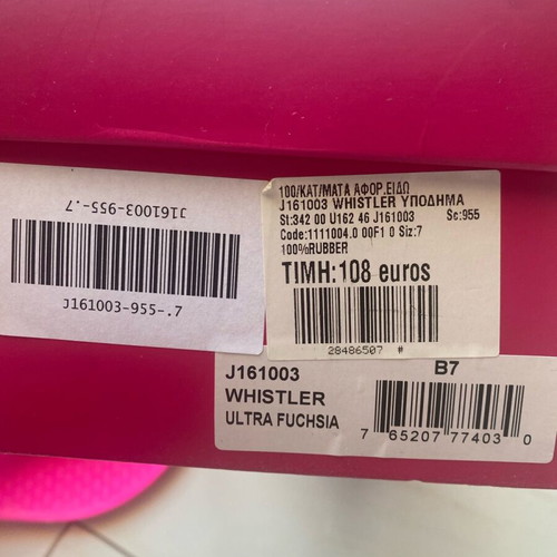 Juicy Couture women's sandals new, fuchsia, size 38