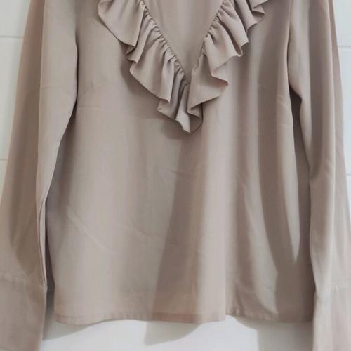 H&M Beige Blouse like new, size 38