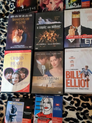 DVDs used, pack of 11, adventure with subtitles