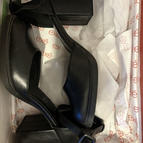 Exe black women's shoes size 39