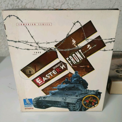 Talonsoft's Eastern Front BIG BOX PC used with large poster