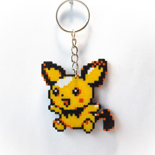 Poke-monsters keychains new, multicolored