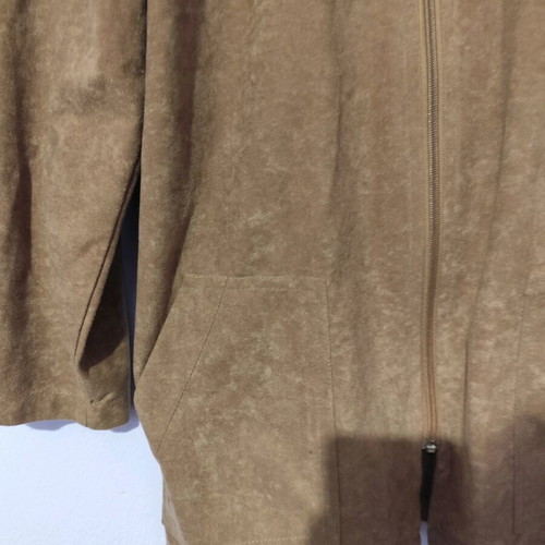 Vintage brown suede style jacket like new, size S