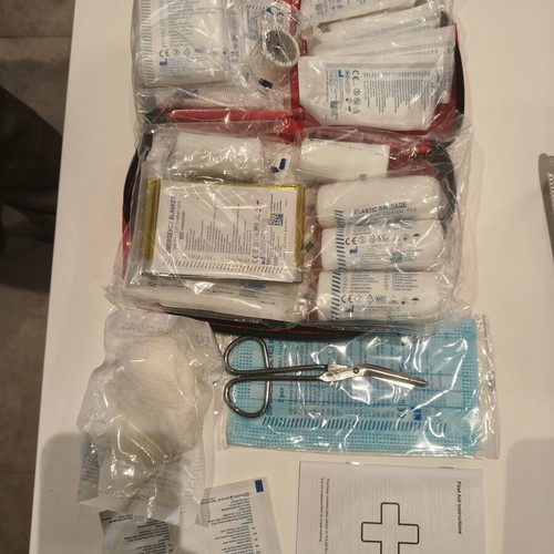First Aid Kit new, compliant with European law for vehicles