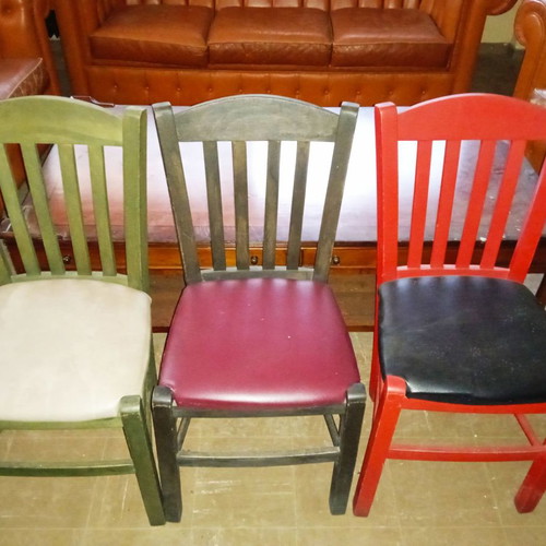 Stools 22 pcs and chairs 24 pcs used, glass washer and ice maker