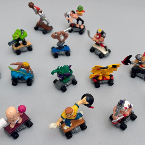 Skateboard Mania 15 Figures Set Kenner 1991 used