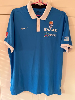 Φανέλα Εθνική Ελλάδος Μπάσκετ εμφάνιση σαν καινούργιο μέγεθος λαρτζ