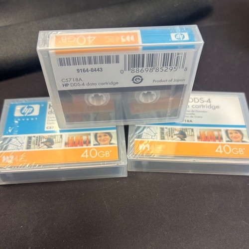 HP C5718A Data Cartridges 40 GB New, Pack of 3