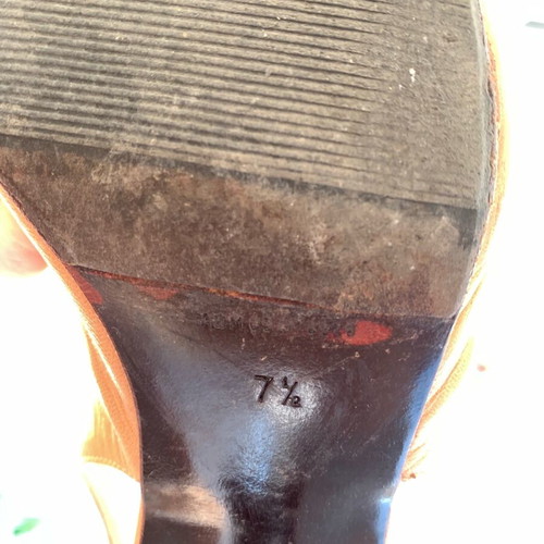 Haralas leather shoes used, size 37.5