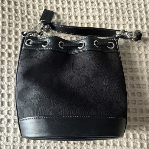 Coach handbag, black