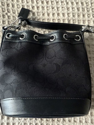 Coach handbag, black