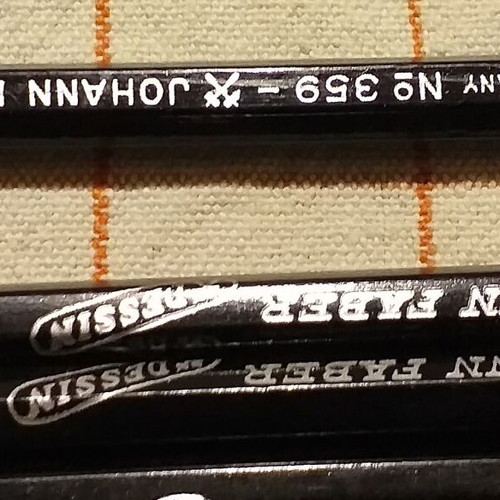 Faber collectible pencils like new, set of 36 pieces