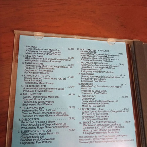 Gillan The Best CD like new