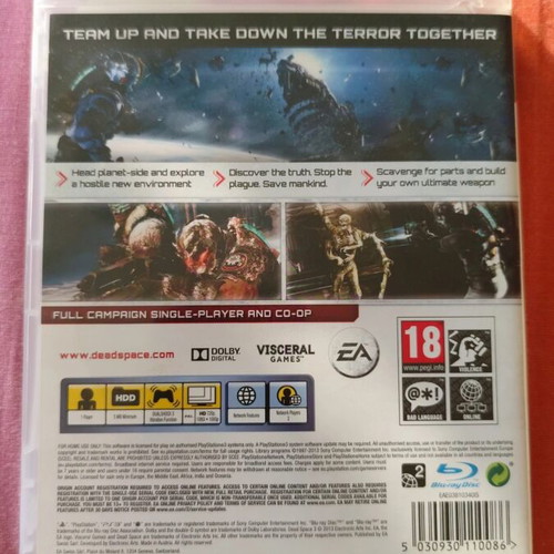 Dead Space 3 PS3 game used