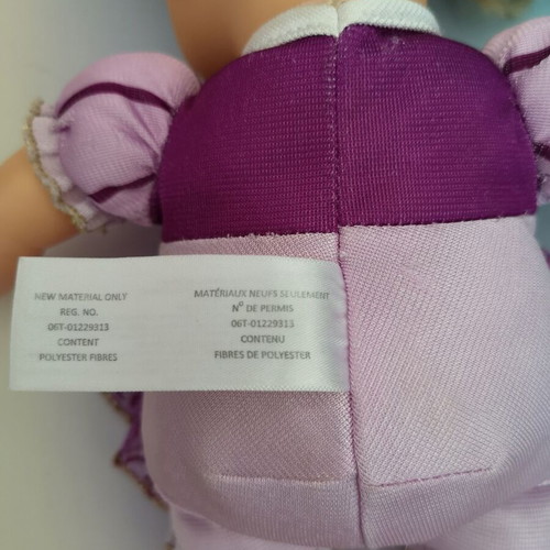 Disney Princess Rapunzel doll My First Toddler like new, purple dress