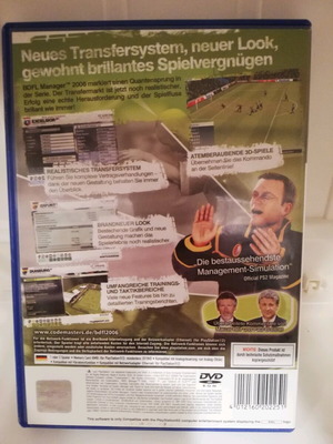 PS2 BDFL Manager 2006 μεταχειρισμένο, γερμανικό, κομπλέ