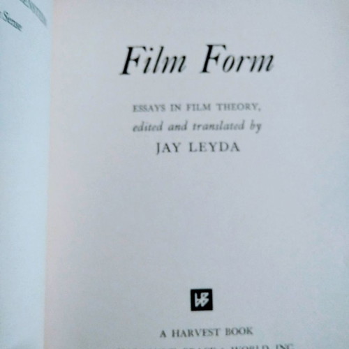 Film Form book used in Greek