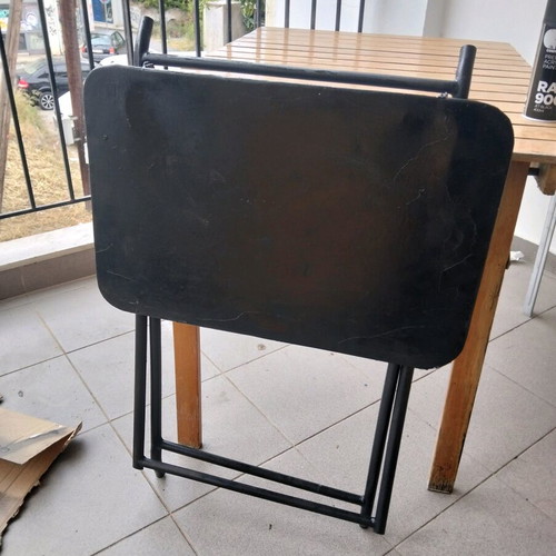 Iron folding table used in good condition