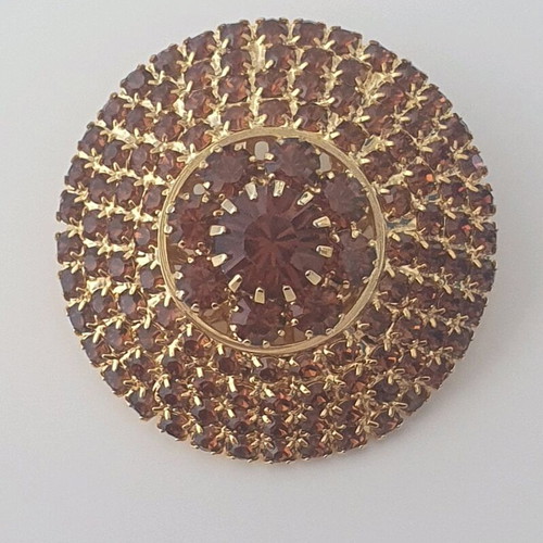 Vintage collectible buttons and buckles with rhinestones Micillo Italia SRL new