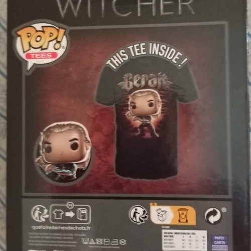 The Witcher T-shirt new, size Large, black Abercrombie & Fitch