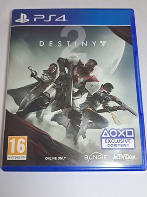 Destiny2 PS4 game like new, no scratches
