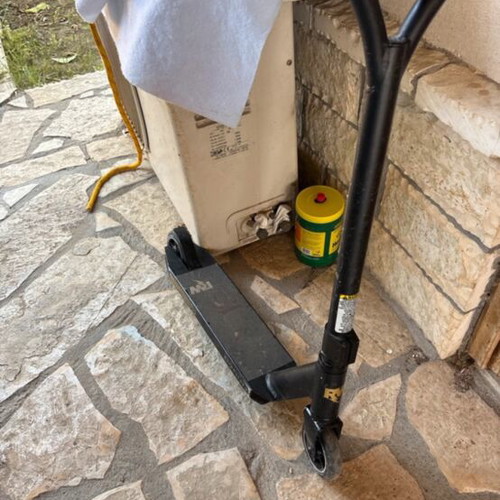 Scooter used for ramps