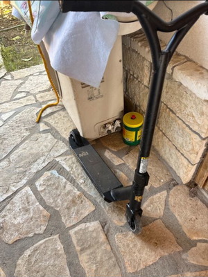 Scooter used for ramps