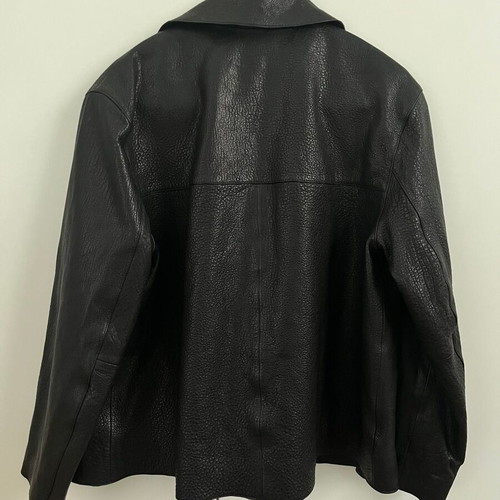 Massimo Dutti Sheep Leather Jacket like new, black, size S
