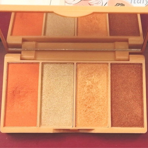 Bella Pierre Peach Blossom palette new with 4 peach shades