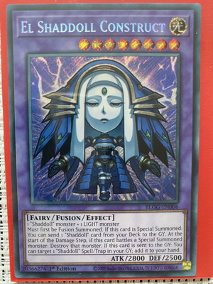 El Shaddoll Construct Yu-Gi-Oh! card new