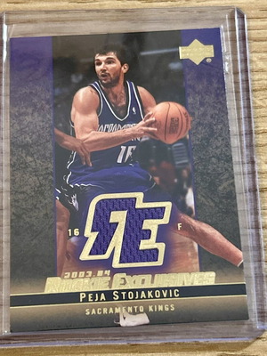 Κάρτα Peja Stojakovic Sacramento Kings NBA Upper Deck 2004 σαν καινούργιο