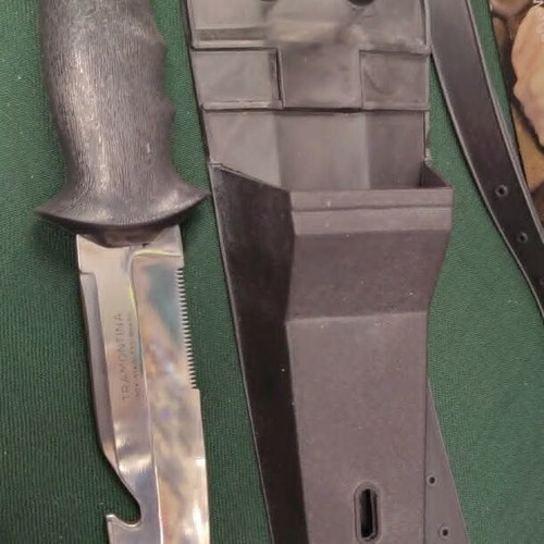 Tramontina diving knife new with 15cm stainless steel blade