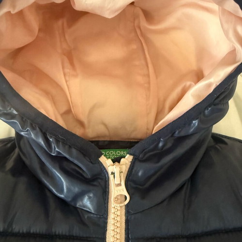 Benetton jacket like new for 3-4 years old, blue
