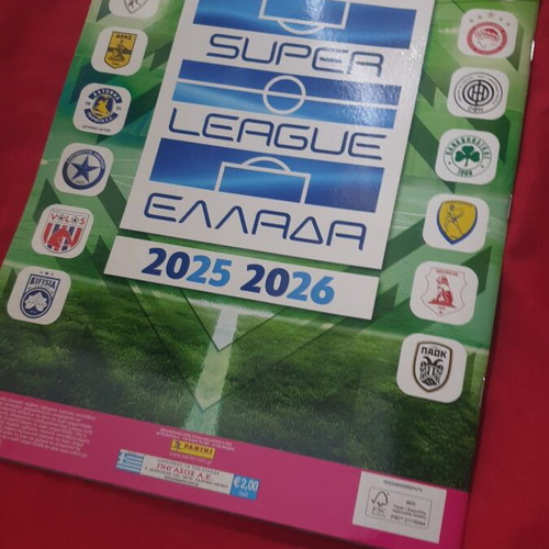 Panini Super League 2025 - 2026 Album new