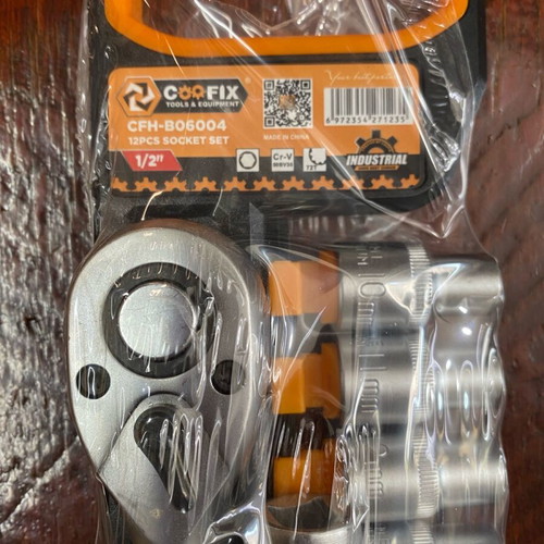 Socket set 1/2’’ new with nuts sizes 10-22