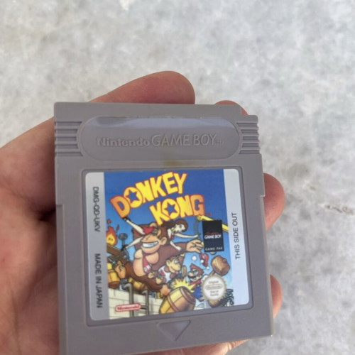 Gameboy Donkey Kong cartridge used, fully functional