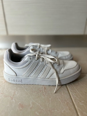 Adidas Hoops sneakers size 38 used, white