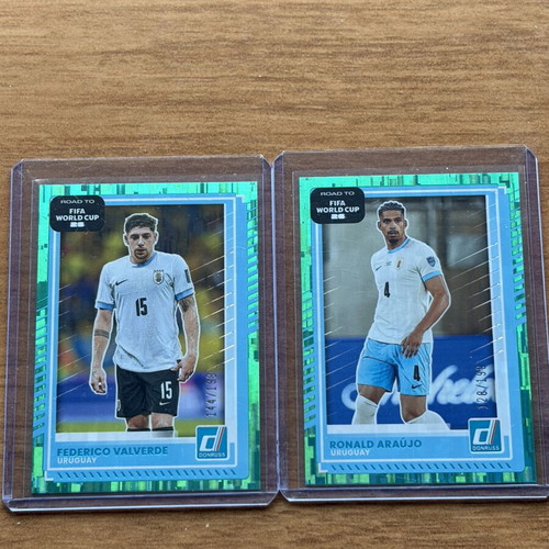 Donruss Road to FIFA World Cup Uruguay Numbered Bundle new
