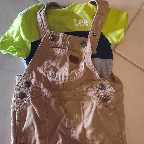Lee baby clothing set like new, 3 to 6 months