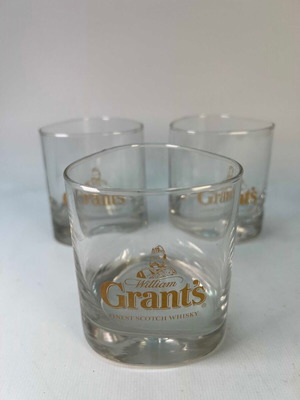 Σετ 3 ποτήρια William Grant's Finest Scotch Whiskey μεταχειρισμένα