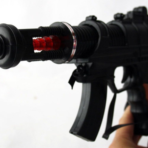 Vintage 90's Space Gun Black Cosmic Pistol new