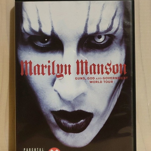Marilyn Manson DVD like new, Guns God and Government World Tour